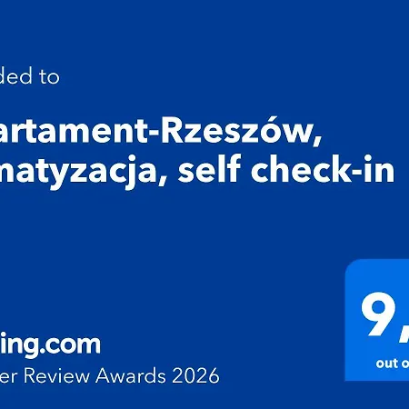 Apartament-rzeszow, Klimatyzacja, Self Check-in Apartment Rzeszow